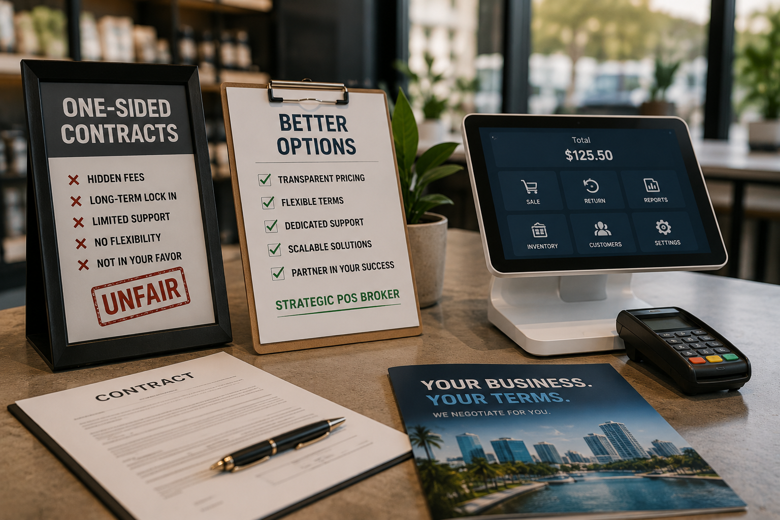 POS system broker